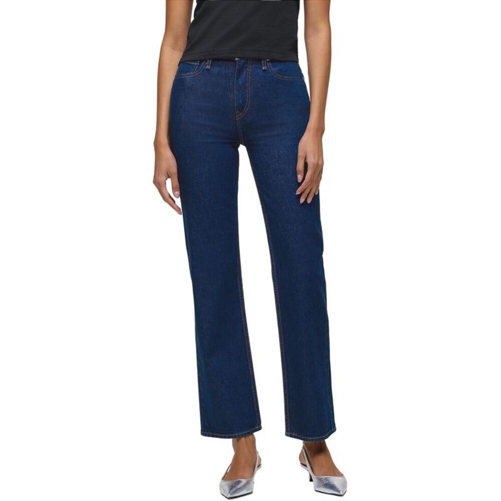 Hudson Jeans Womens Remi High-Rise Straight Jean, Blue